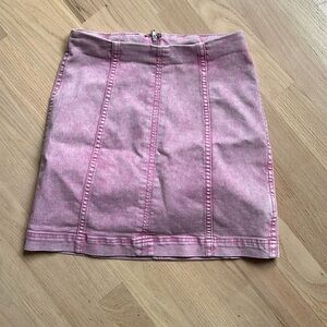 Free people pink Barbie skirt